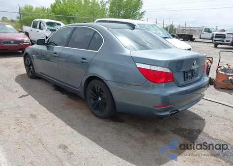 2009 BMW 528I z USA, uszkodzony, nr VIN WBANU53539C117465